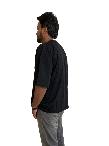 Black V2 Blank T-Shirt La Man Store